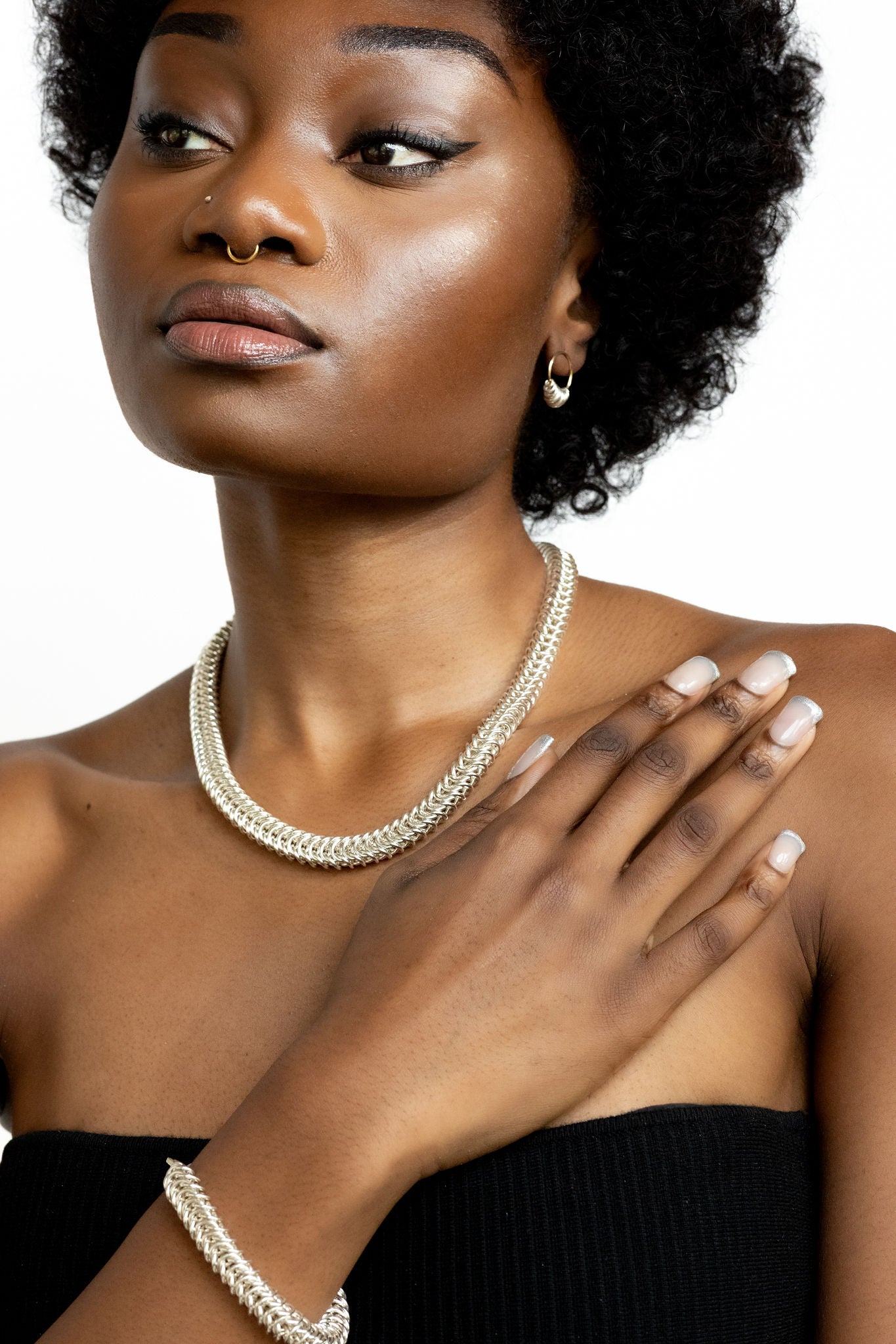 Serpentino Chainmaille Necklace