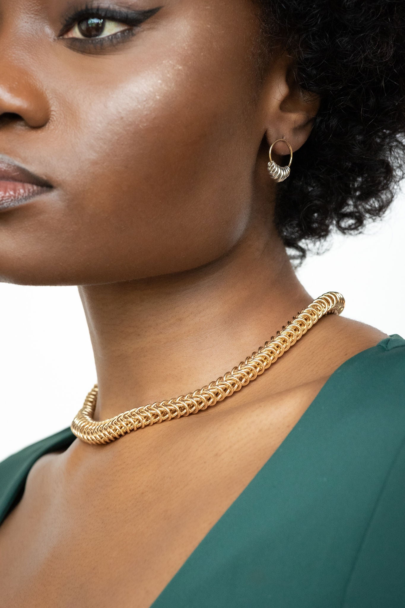 Serpentino Chainmaille Necklace
