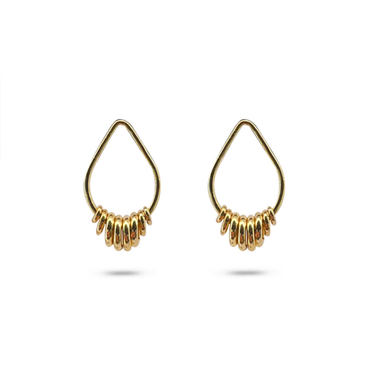 All Gold Teardrop "Waterfalls"