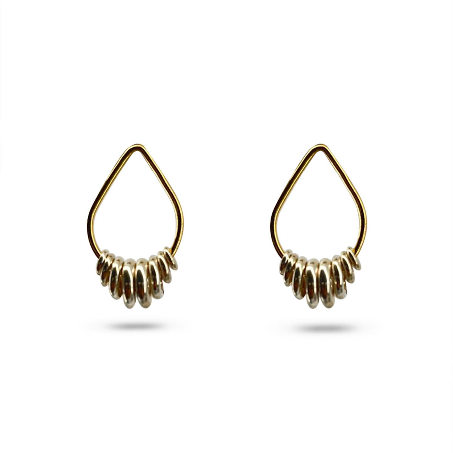 Two-Tone Teardrop "Waterfalls"