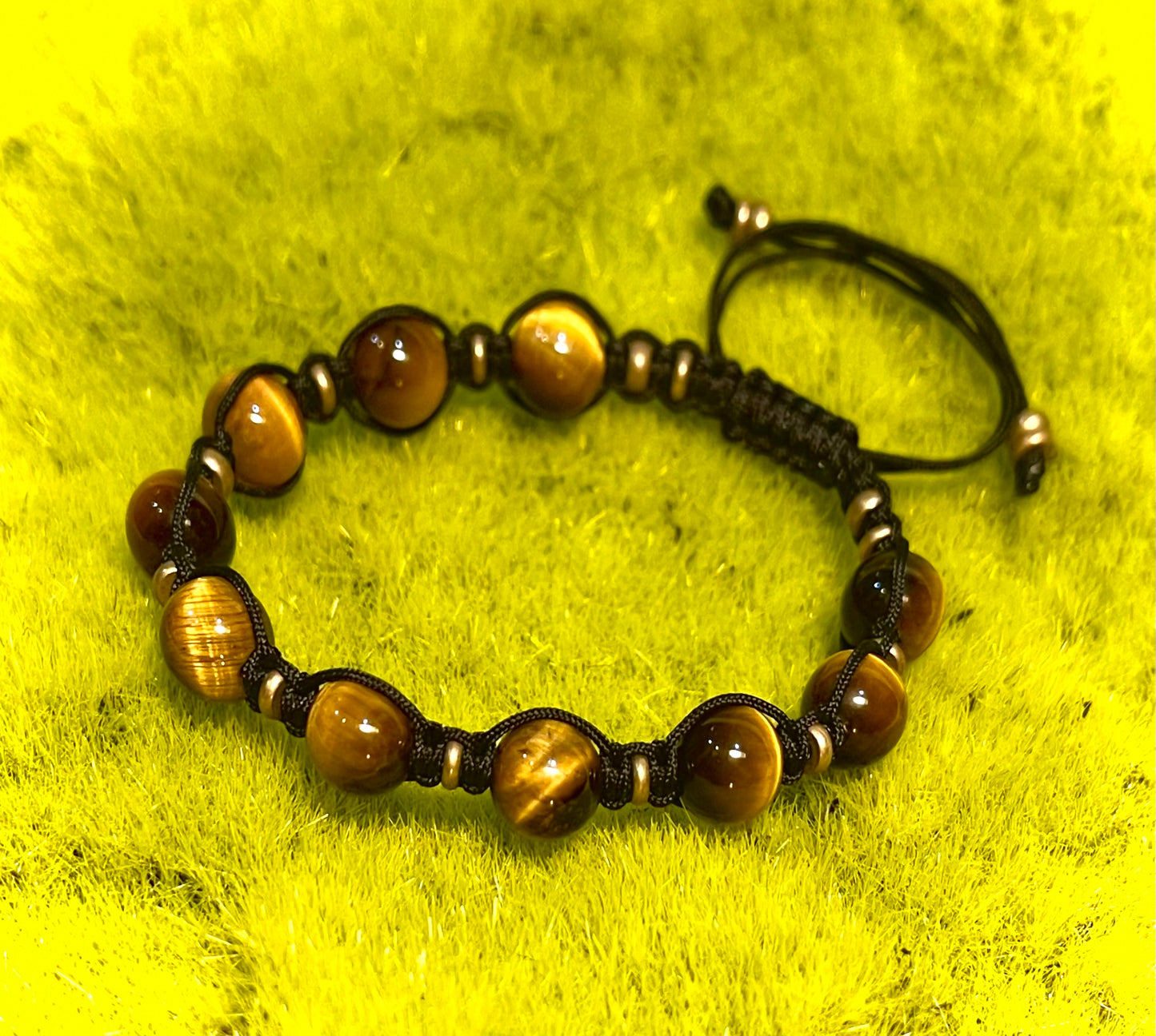 Classic Tiger’s Eye - Adjustable Stone Bracelet