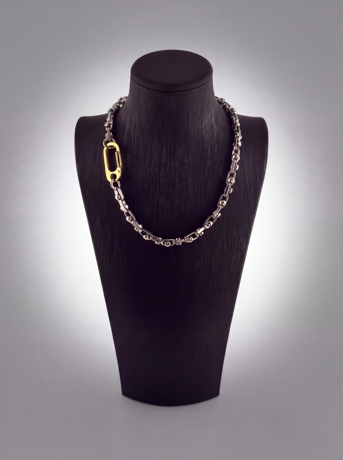 Flat Studded Necklace
