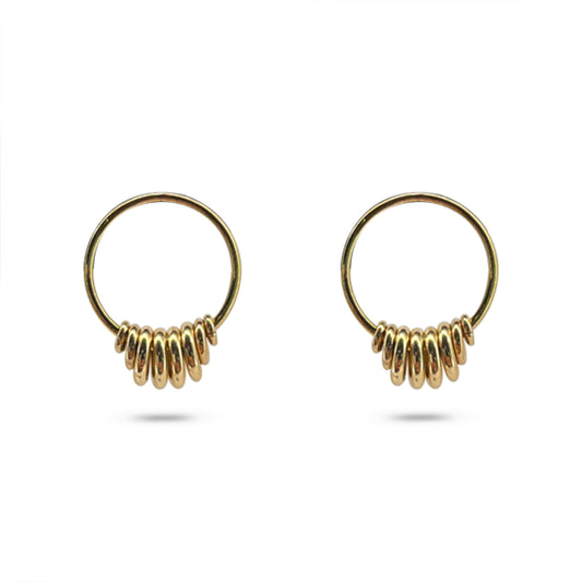 All Gold Circular "Waterfalls"