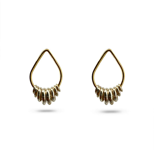Two-Tone Teardrop "Waterfalls"